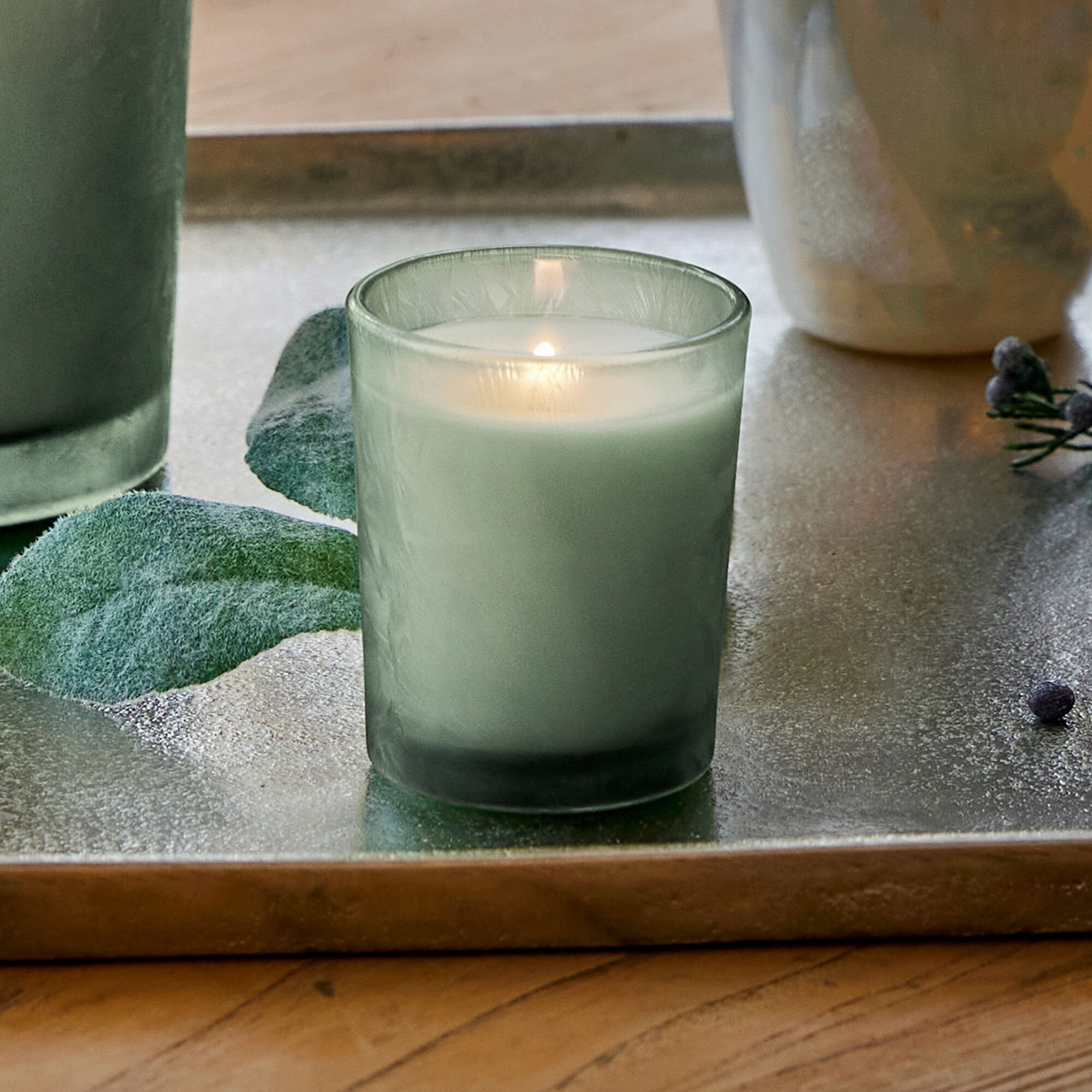 Alternative view of Highland Frost Boxed Votive Candle