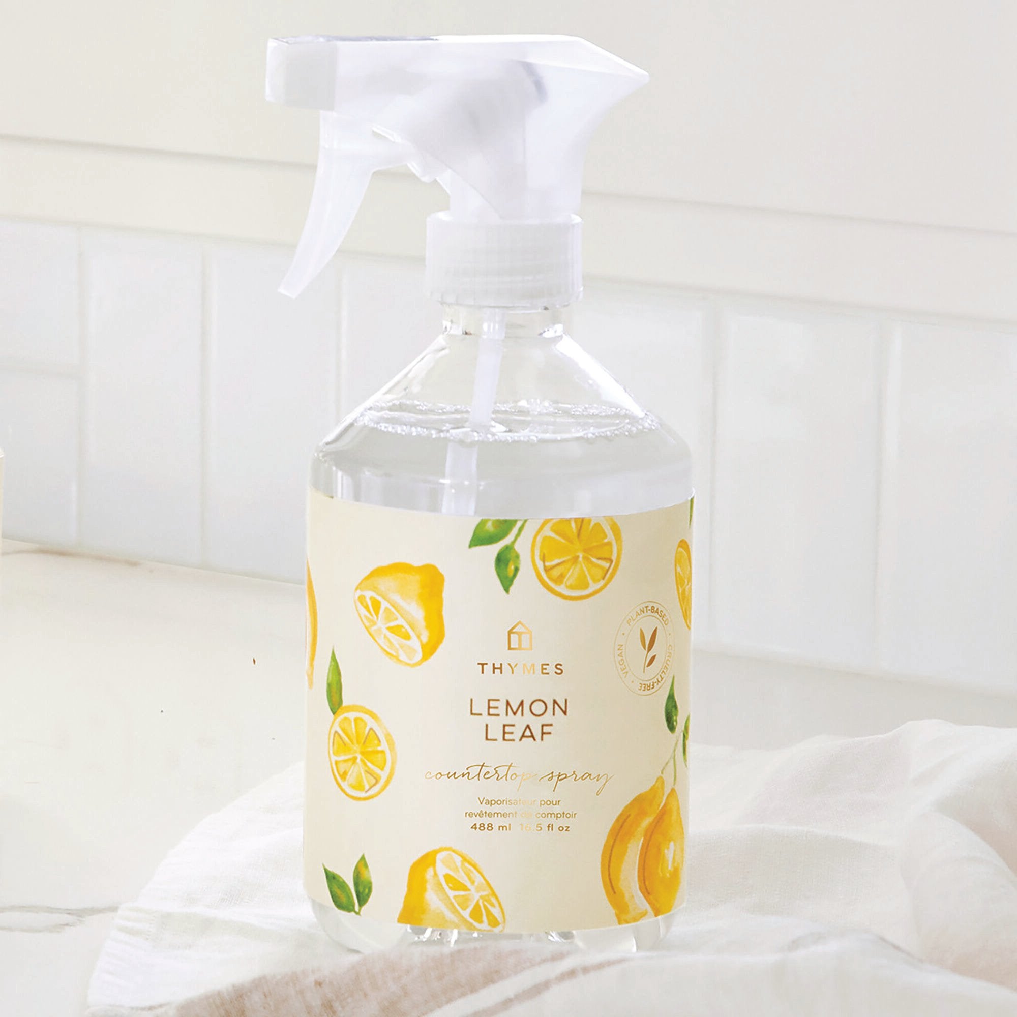 Alternative view of Lemon Leaf Countertop Spray