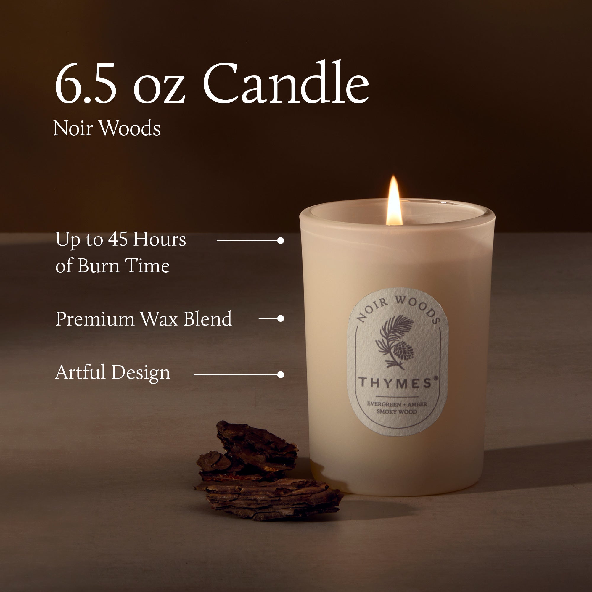Noir Woods 6.5 oz Poured Candle - Image 4