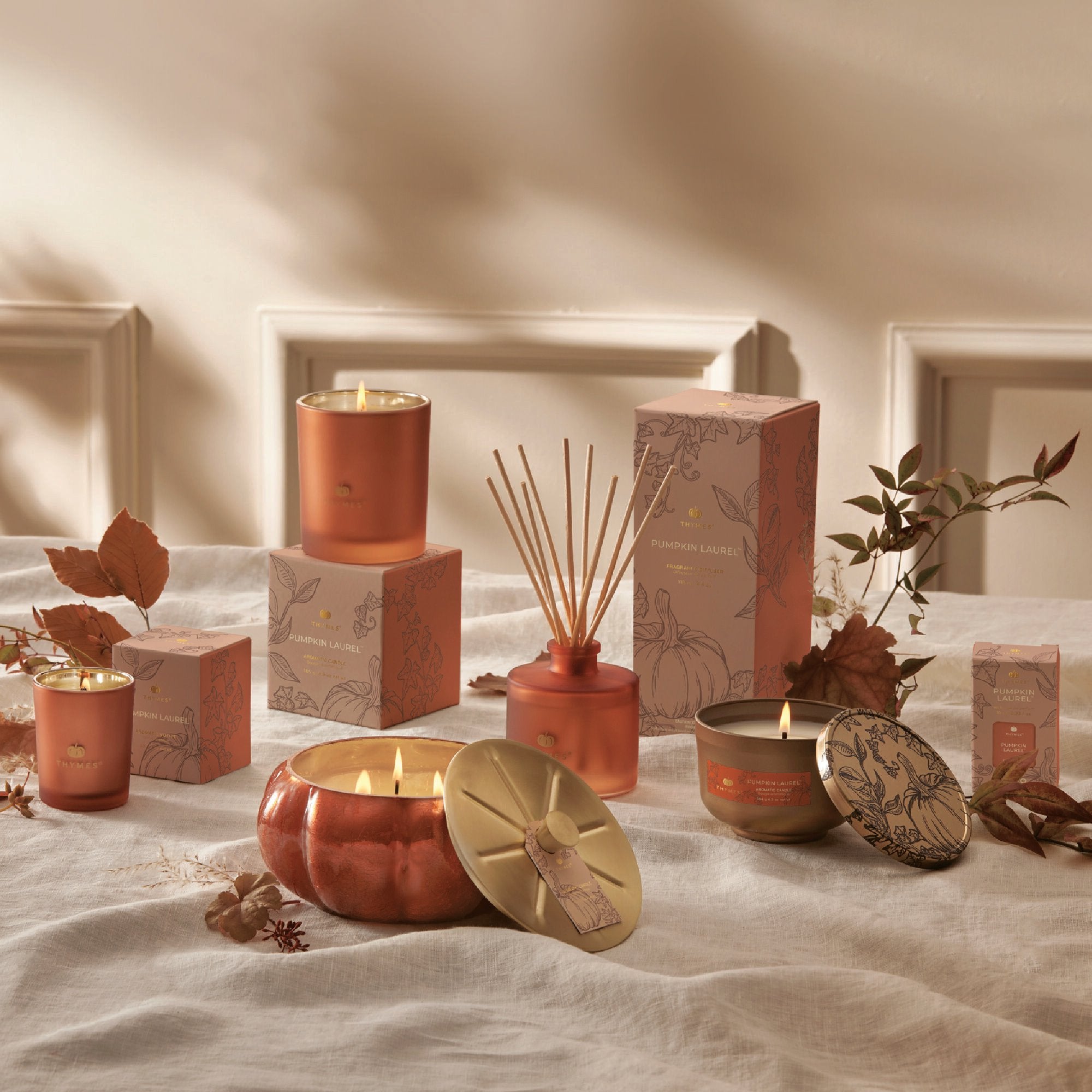 Pumpkin Laurel Petite Reed Diffuser - Image 4